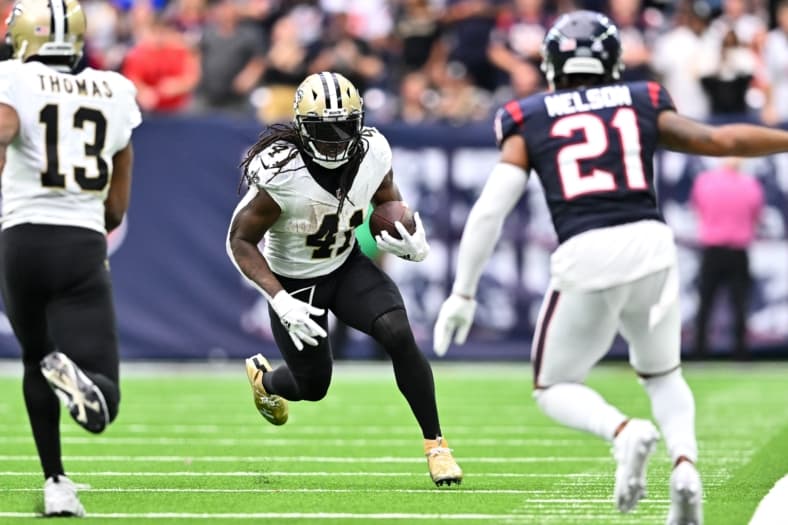 week 8 fantasy football start and sit: alvin kamara