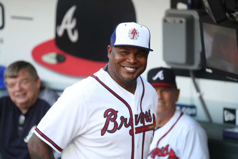 MLB: Kansas City Royals at Atlanta Braves