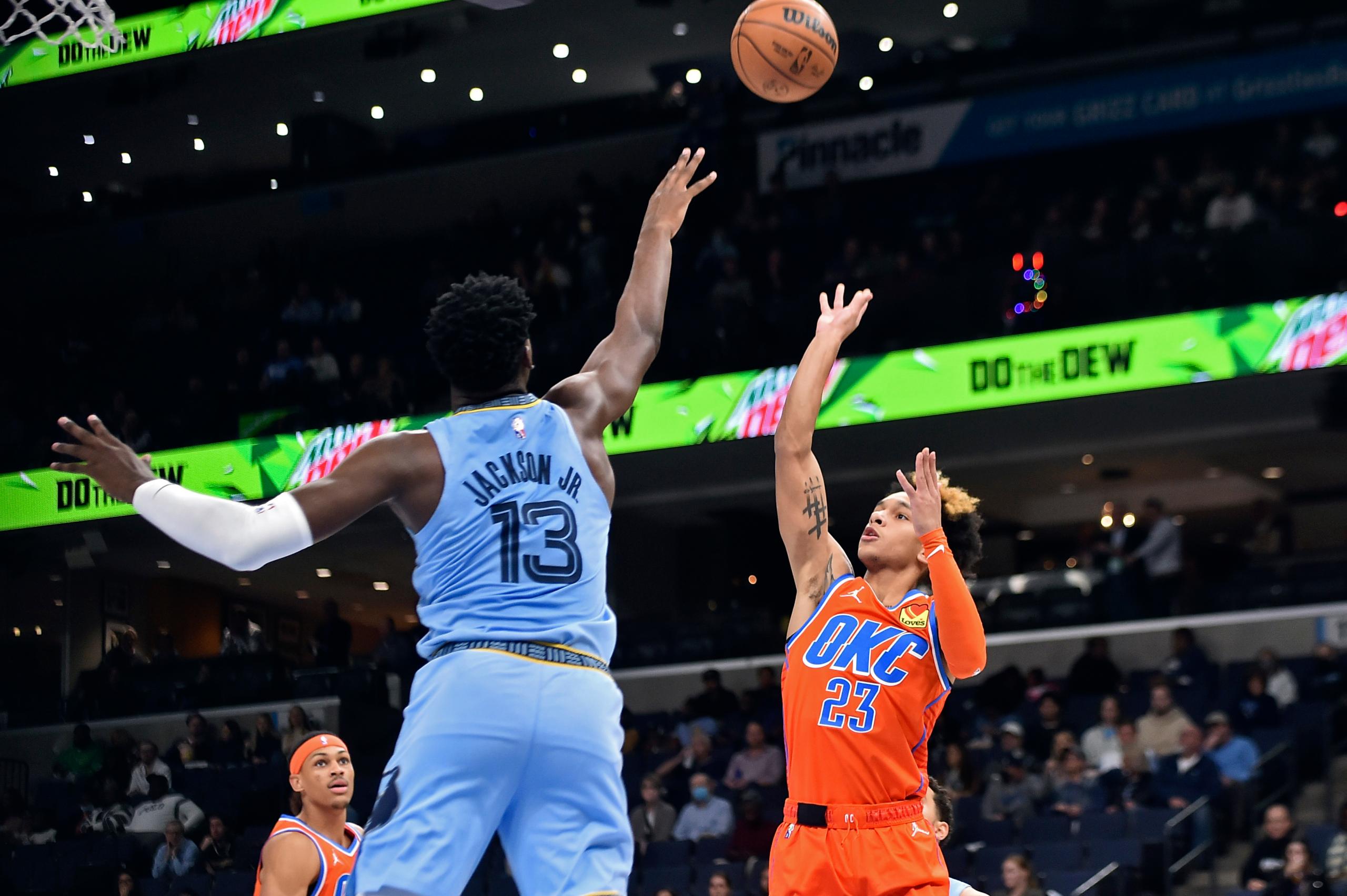 NBA: Oklahoma City Thunder at Memphis Grizzlies