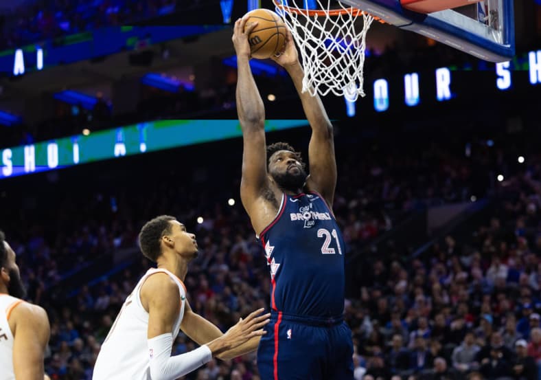 NBA: San Antonio Spurs at Philadelphia 76ers