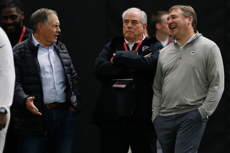 atlanta falcons hire bill belichick