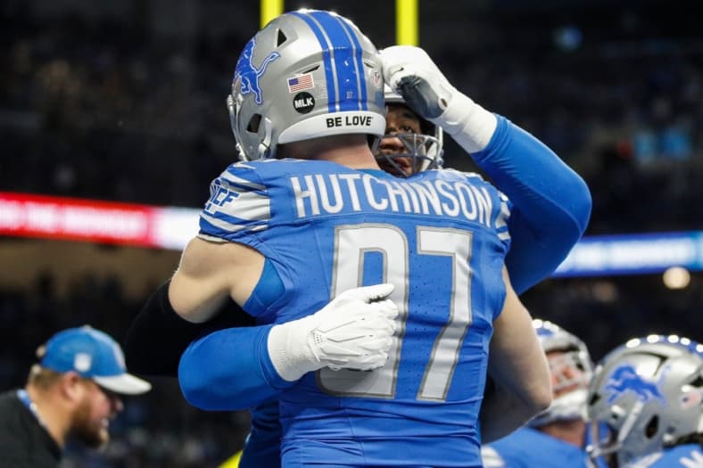 detroit lions' aidan hutchinson
