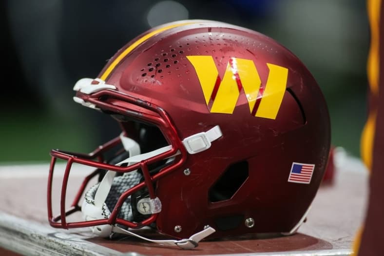Washington Commanders helmet