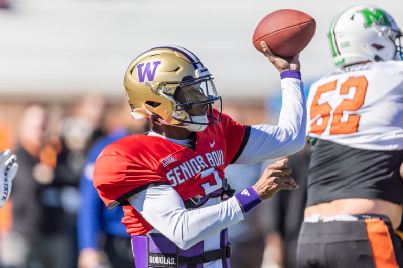 NCAA Football: Senior Bowl Practice