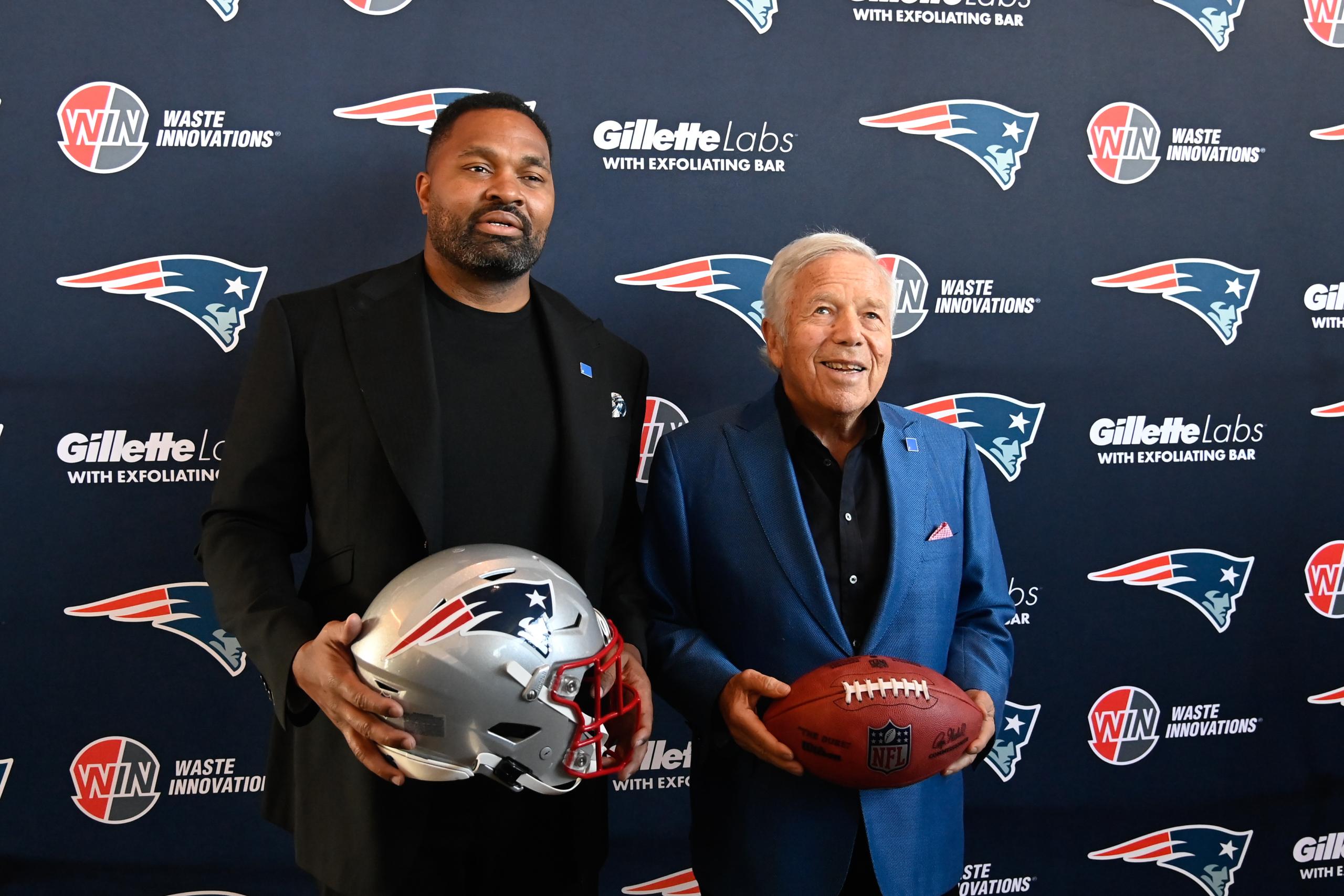 New England Patriots head coach Jerod Mayo