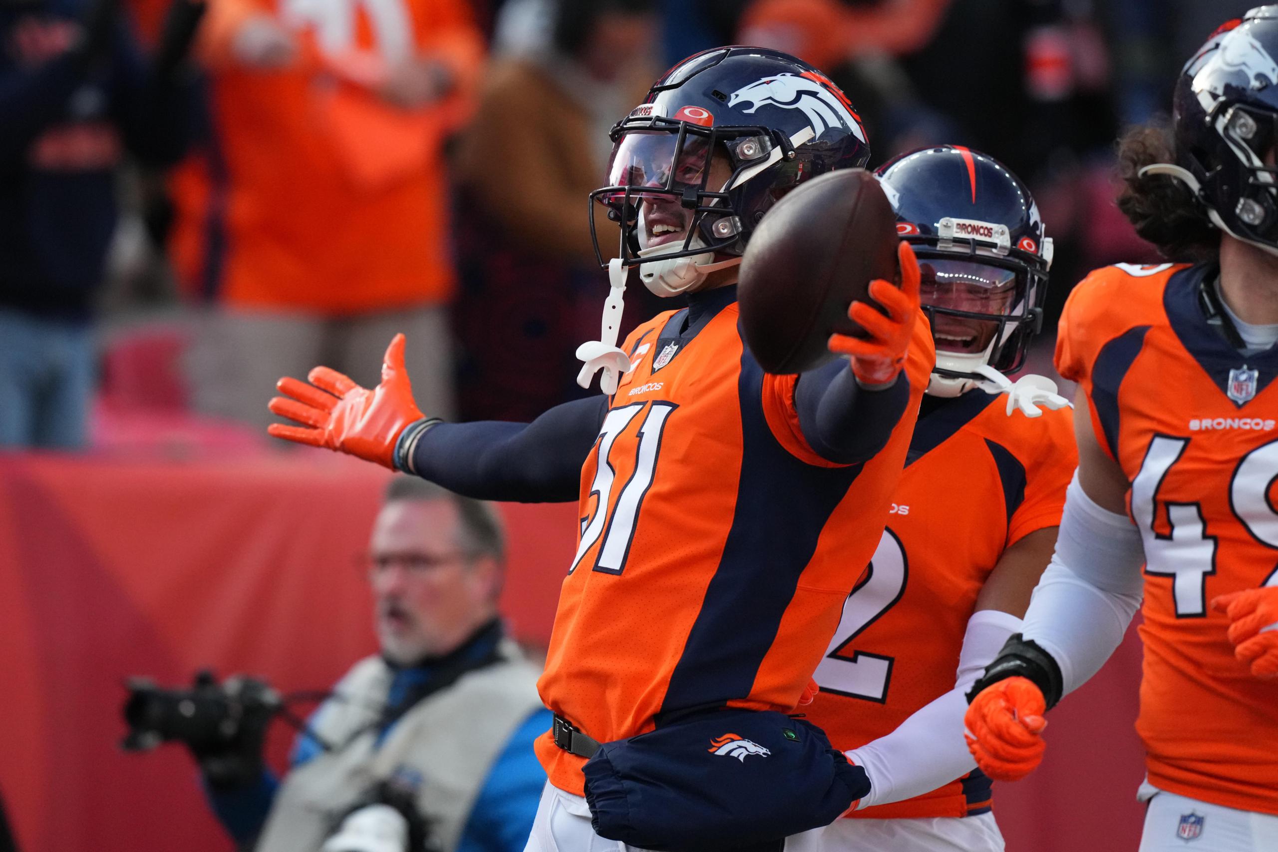 Denver Broncos safety Justin Simmons
