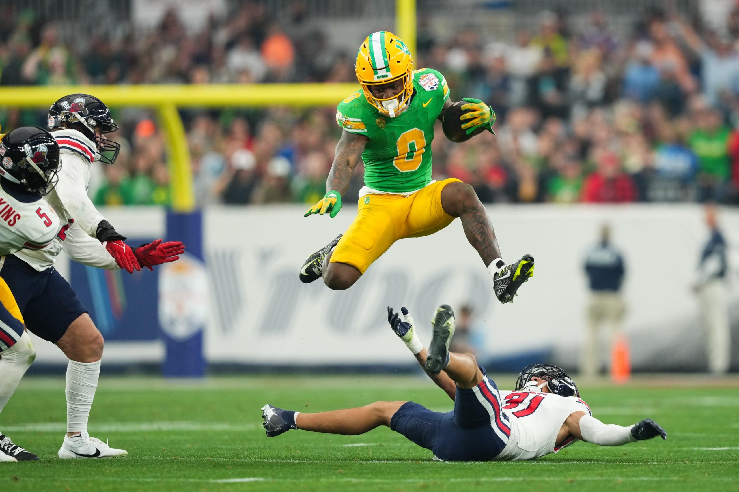 2024 NFL Draft RB rankings, 2024 NFL Draft running back rankings, Bucky Irving
