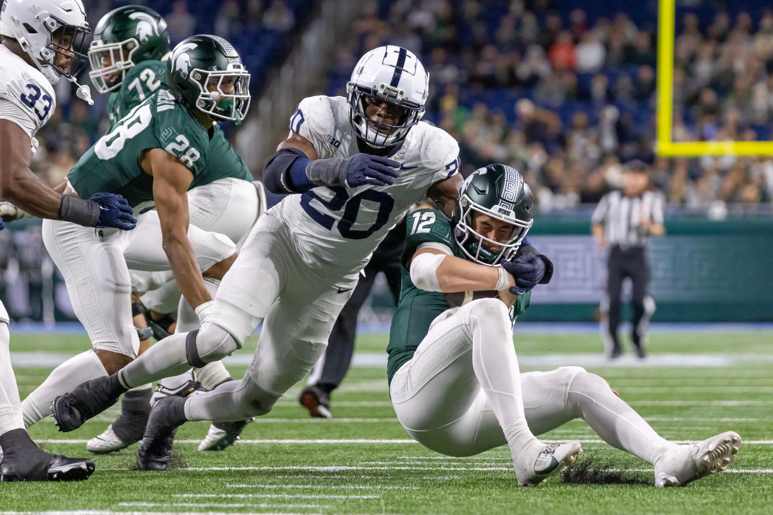 2024 NFL Draft edge rusher rankings, Adisa Isaac