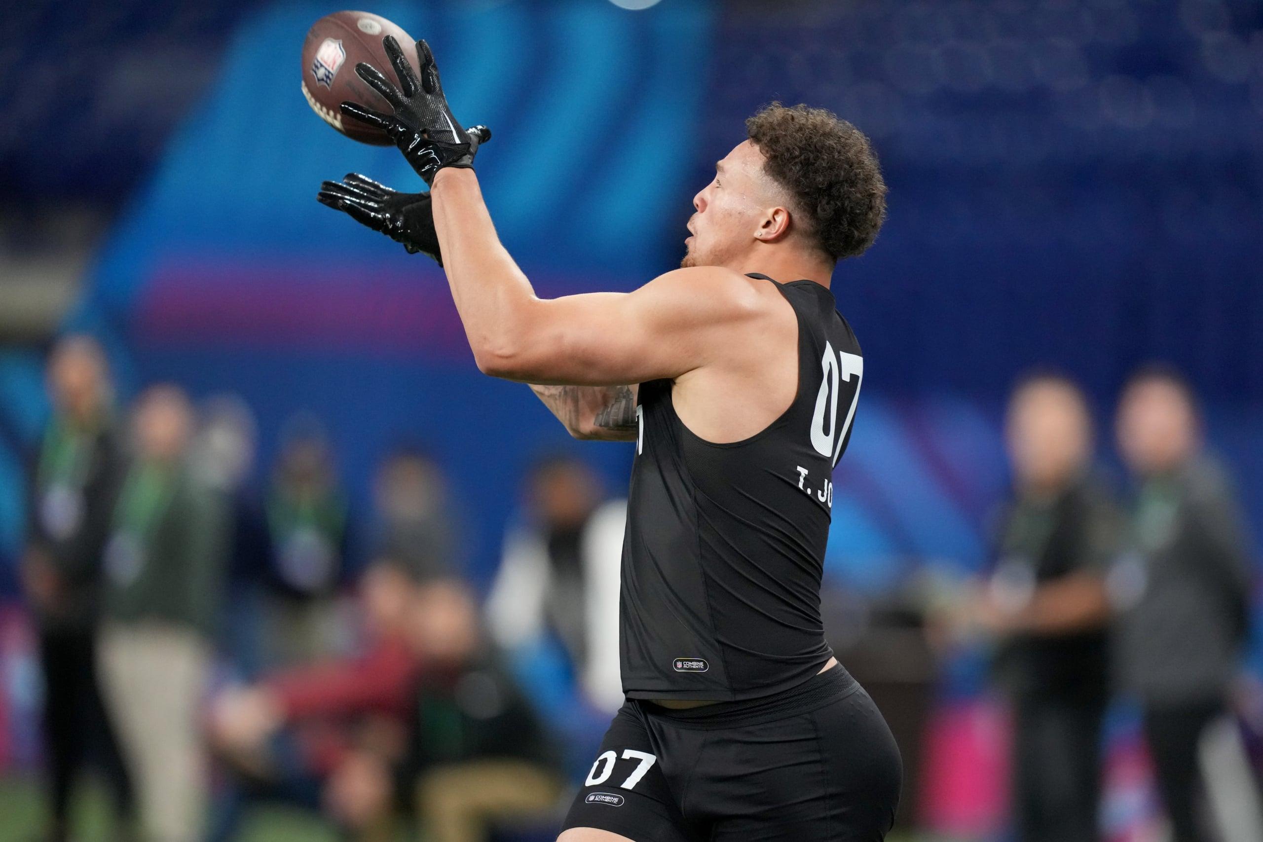 2024 NFL Combine winners, Theo Johnson