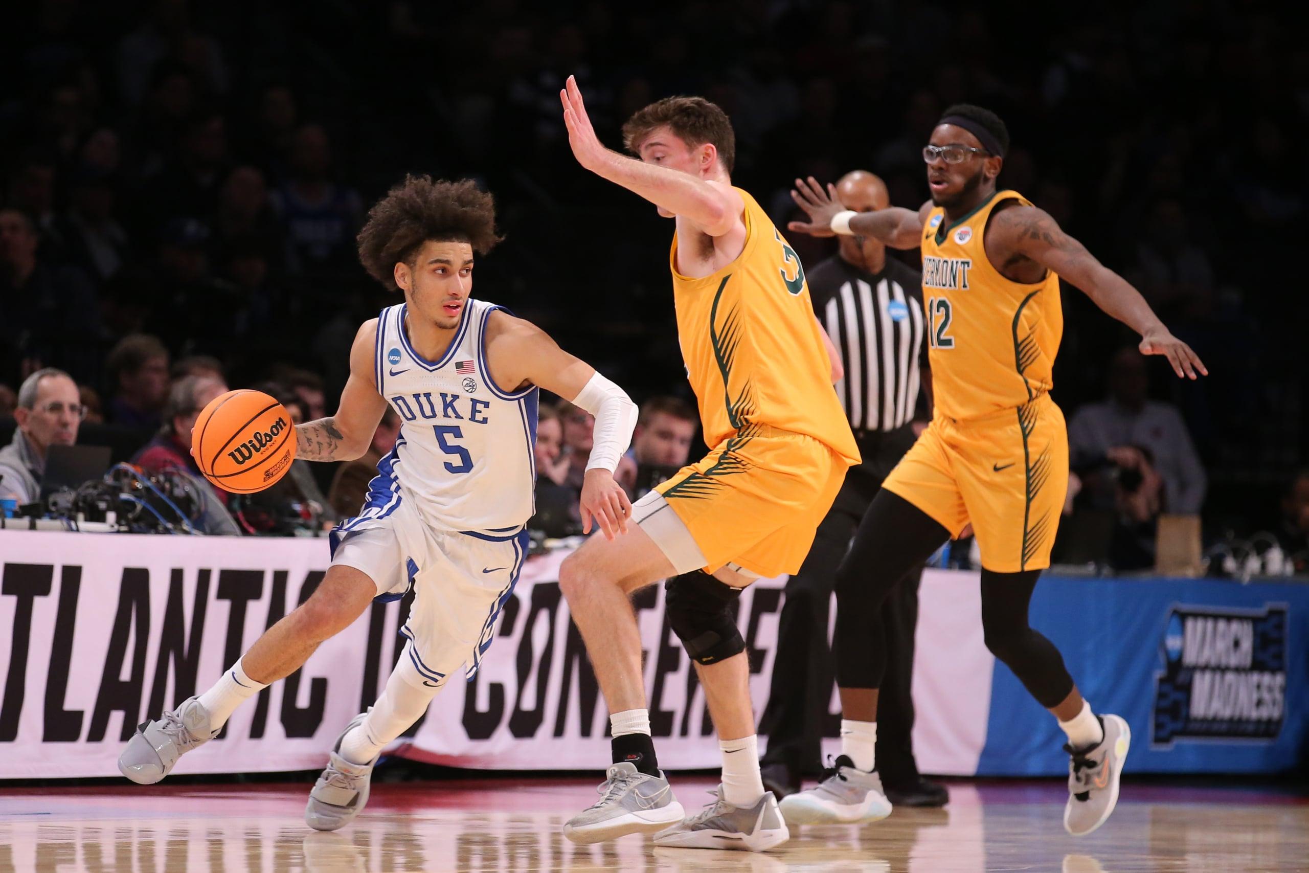 Duke guard Tyrese Proctor