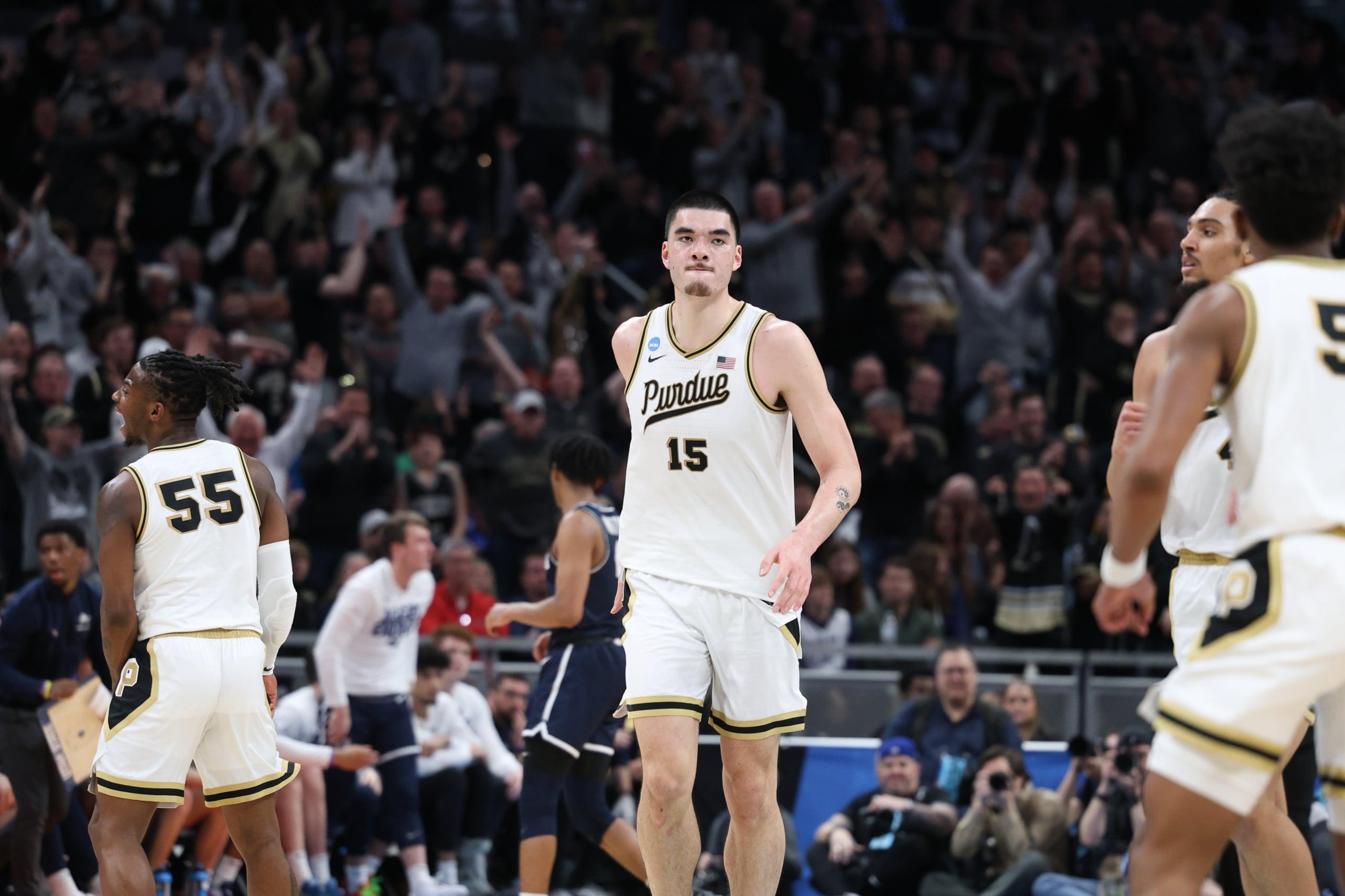 Purdue center Zach Edey