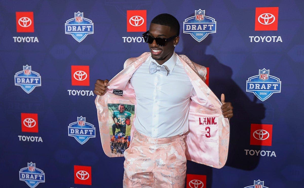 Terrion Arnold, Detroit Lions, NFL Draft grades