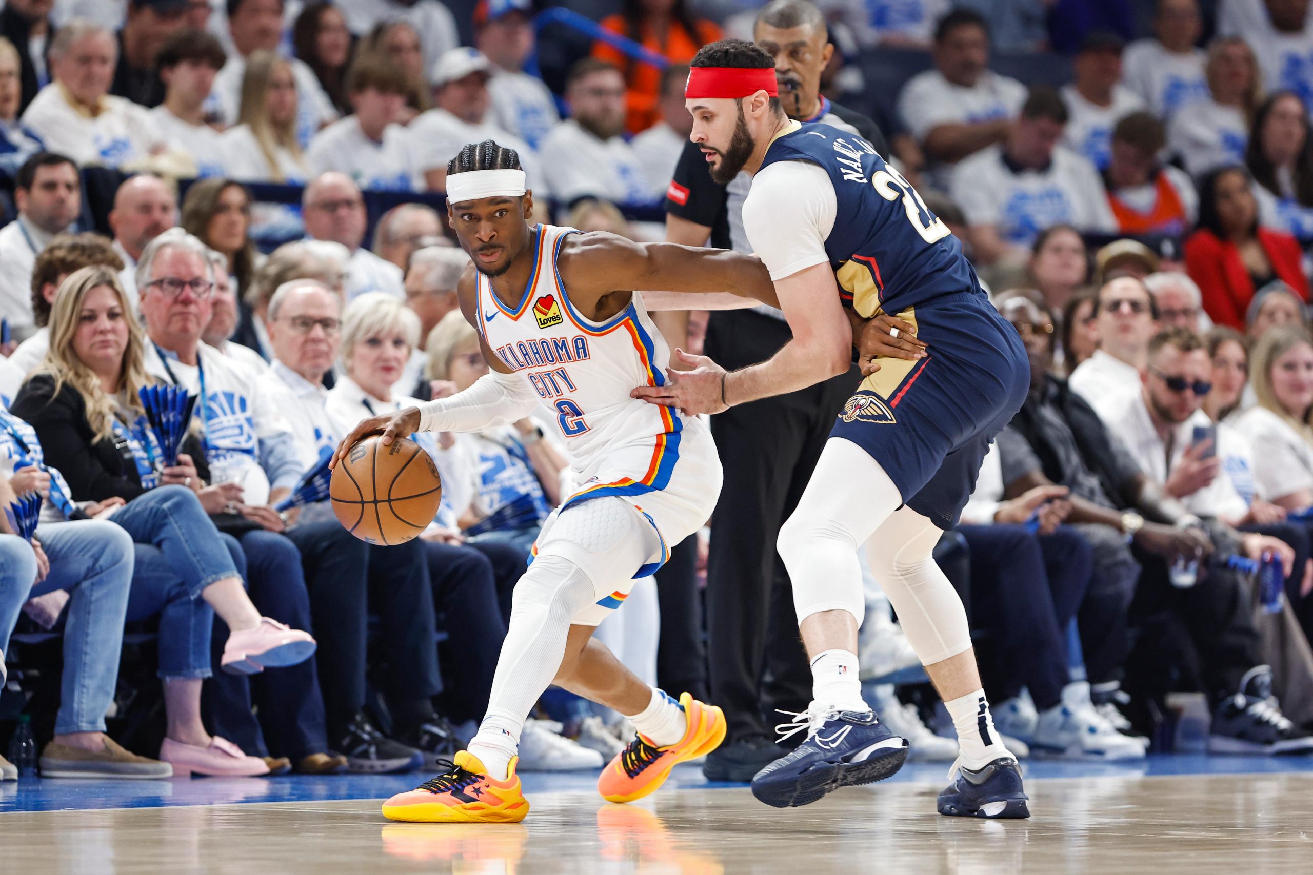 NBA: Playoffs-New Orleans Pelicans at Oklahoma City Thunder