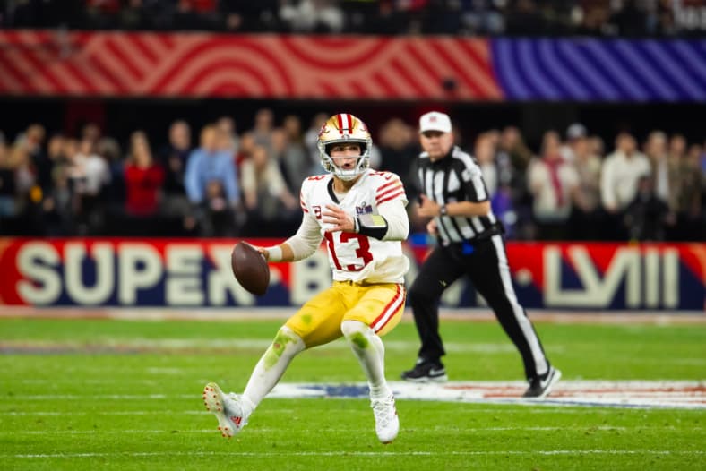 San Francisco 49ers quarterback Brock Purdy