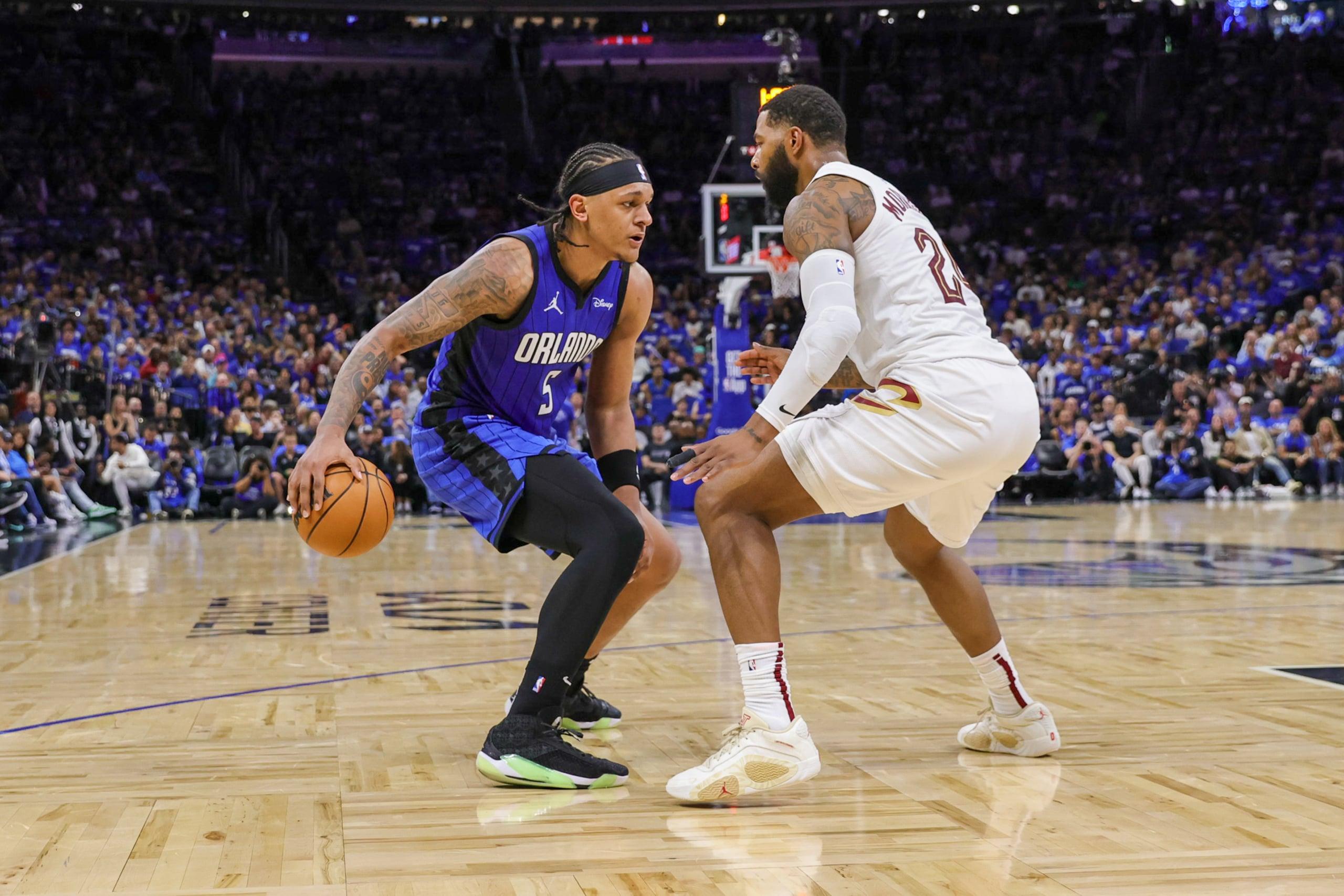 NBA: Playoffs-Cleveland Cavaliers at Orlando Magic