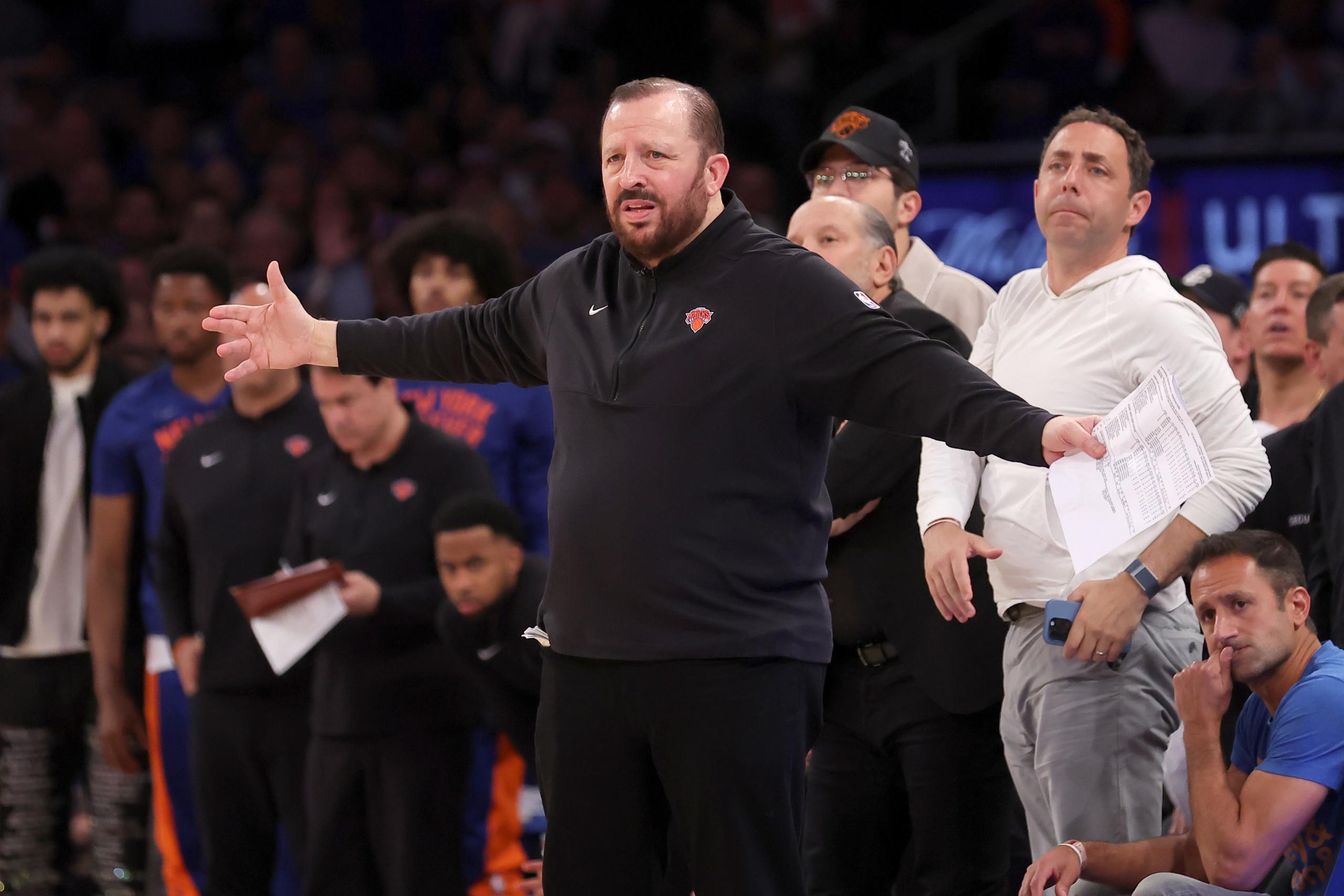 NBA: Playoffs-Indiana Pacers at New York Knicks