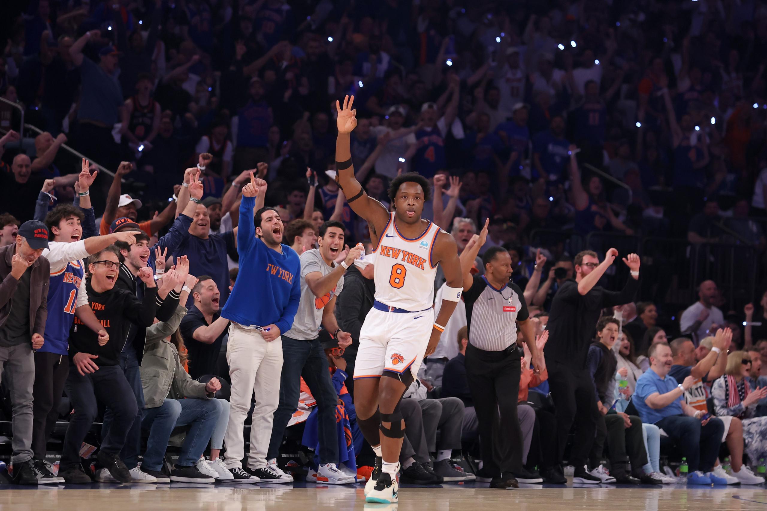 NBA: Playoffs-Indiana Pacers at New York Knicks