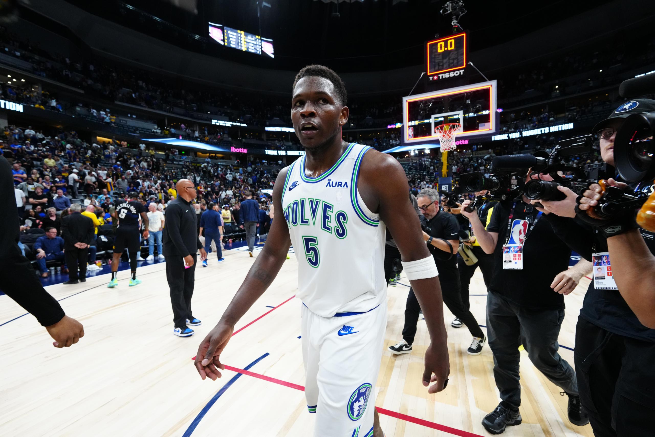 NBA: Playoffs-Minnesota Timberwolves at Denver Nuggets