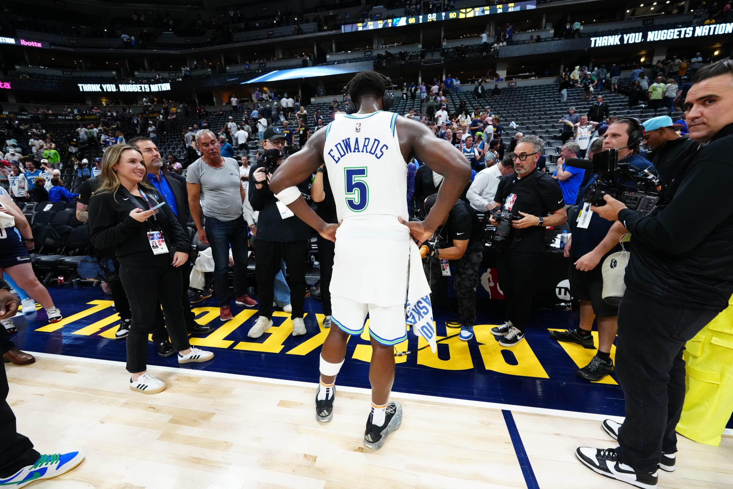 NBA: Playoffs-Minnesota Timberwolves at Denver Nuggets