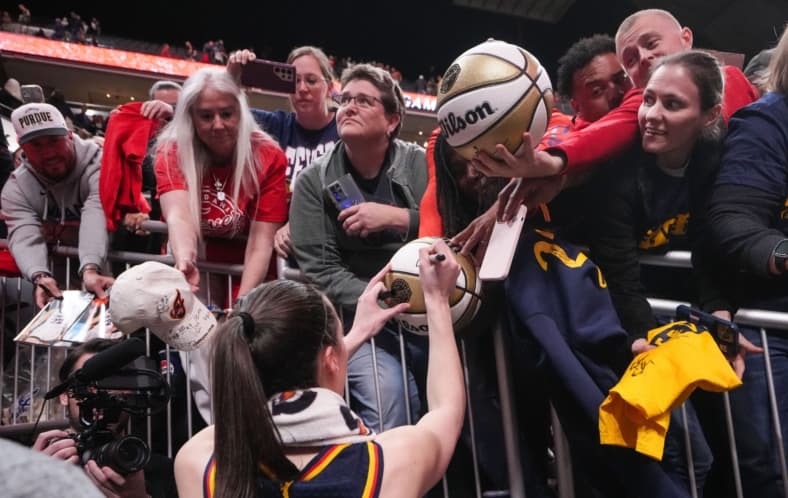 Indiana Fever attendance, Caitlin Clark