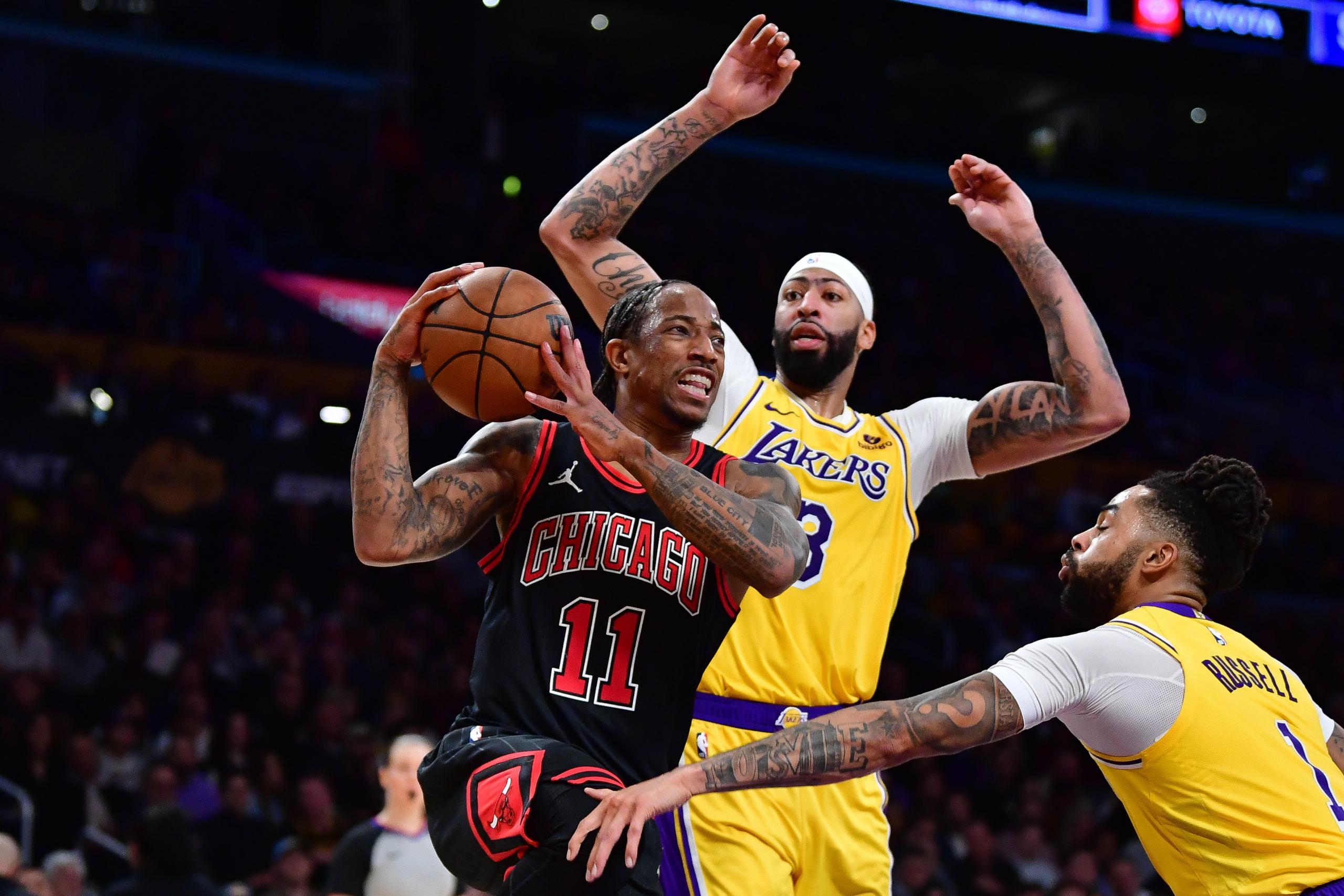 NBA: Chicago Bulls at Los Angeles Lakers