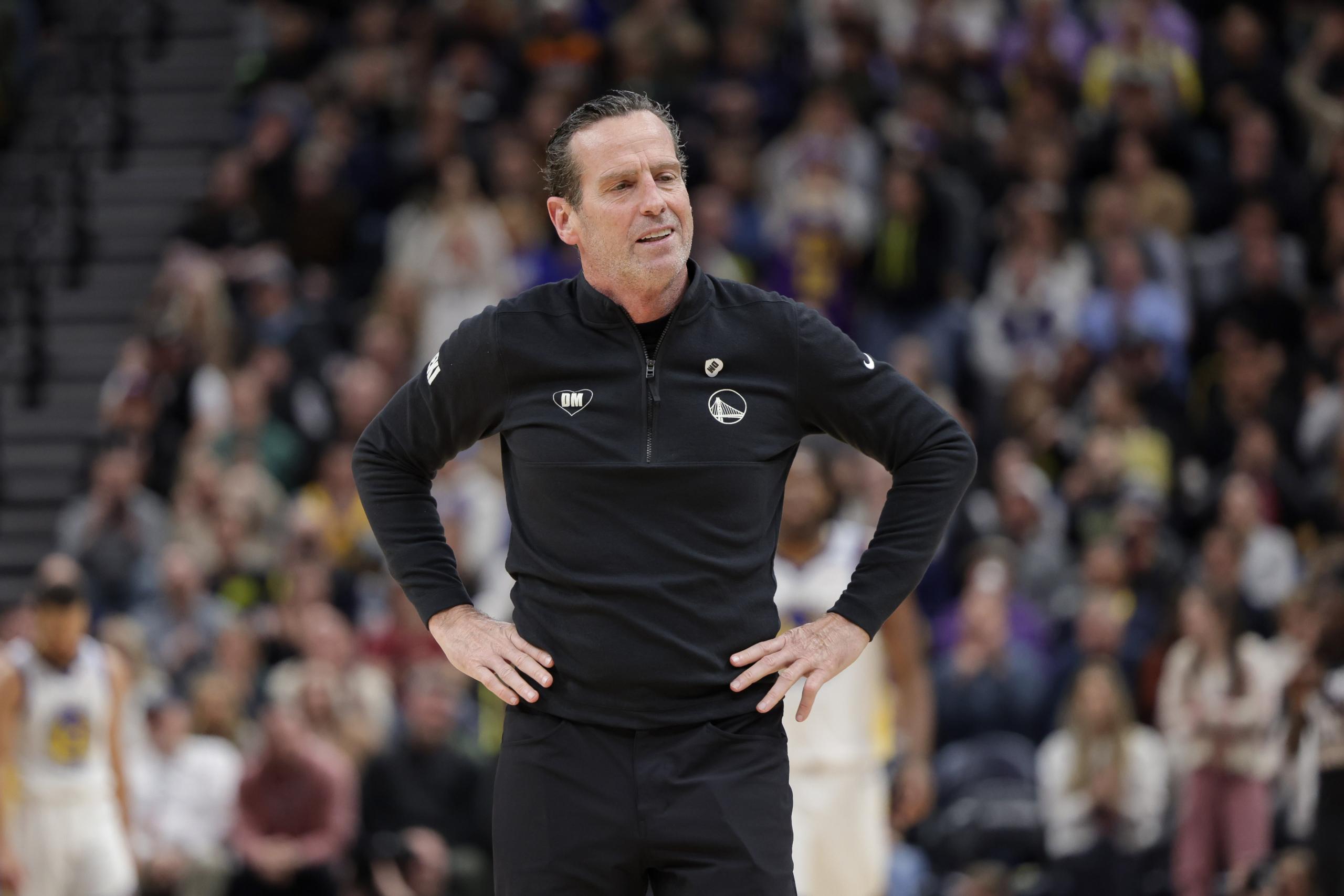 NBA: Golden State Warriors at Utah Jazz