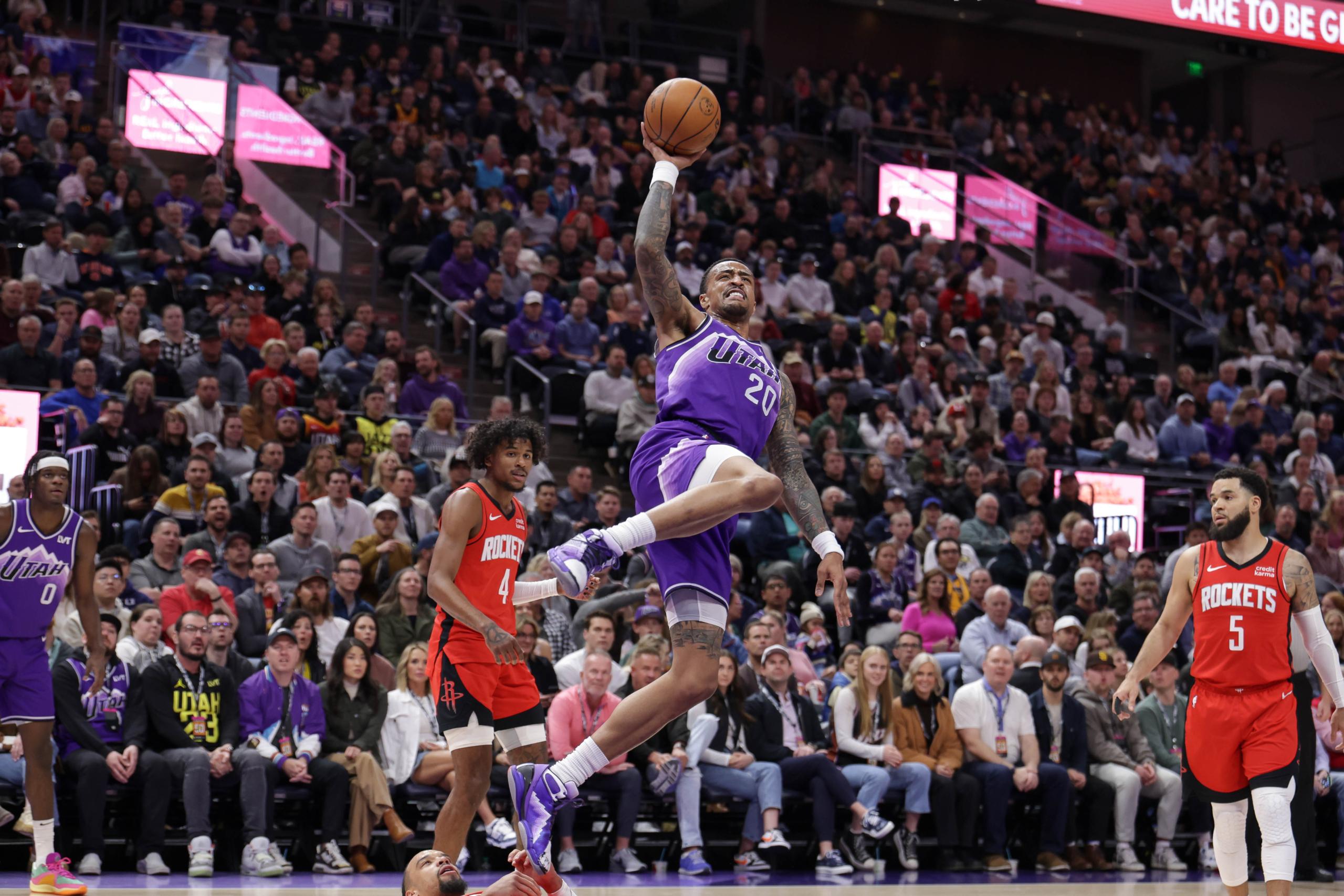 NBA: Houston Rockets at Utah Jazz