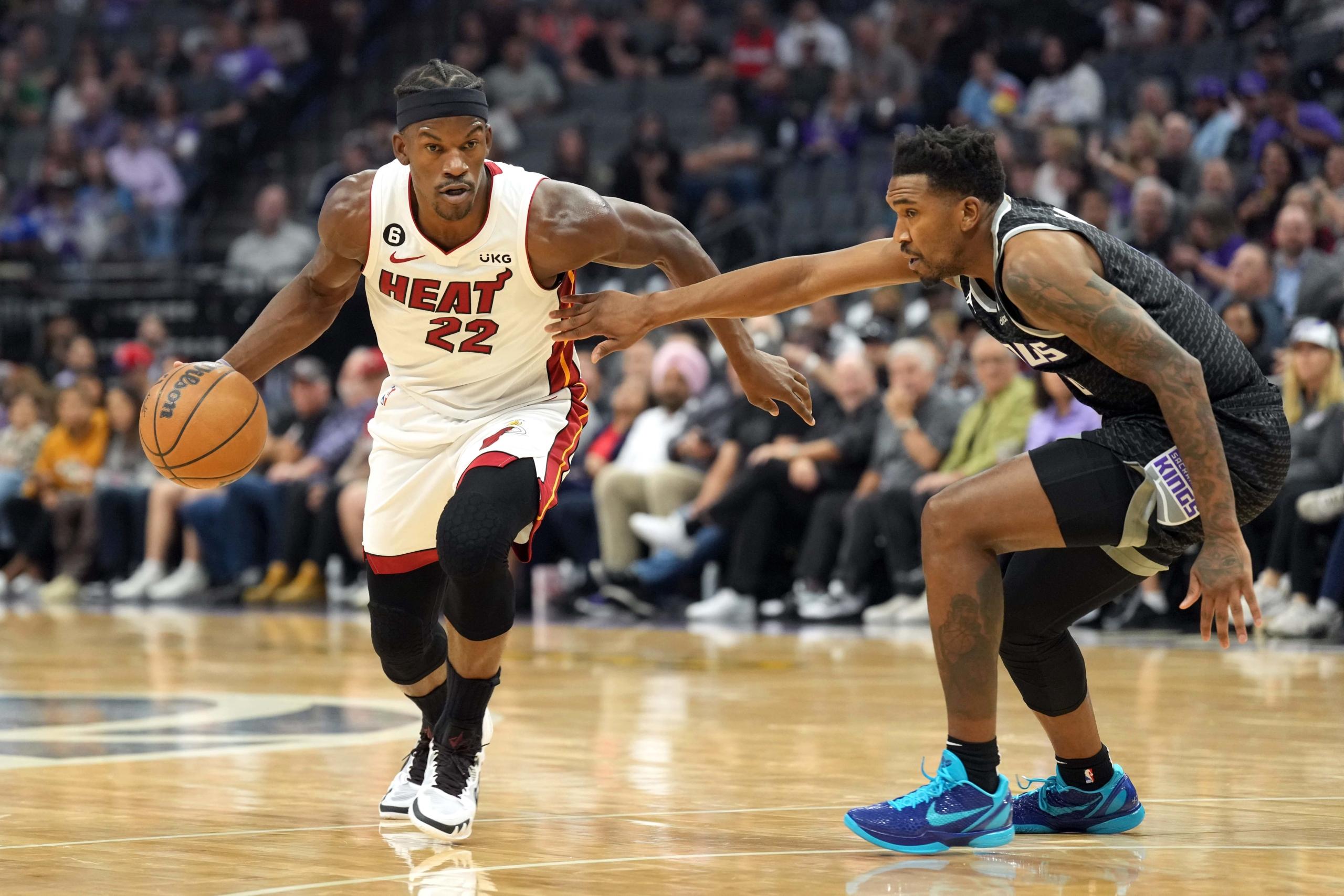Jimmy Butler against the Sacramento Kings