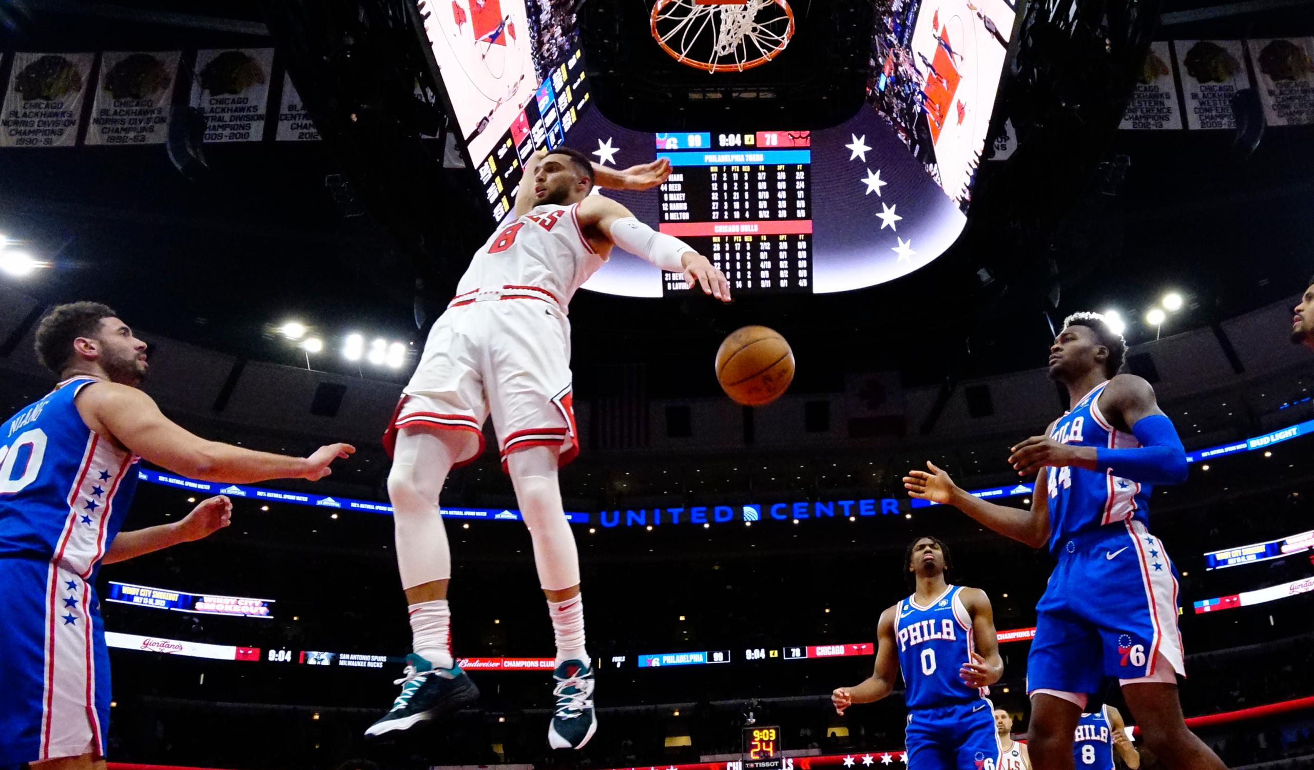 Zach LaVine trade, Philadelphia 76ers