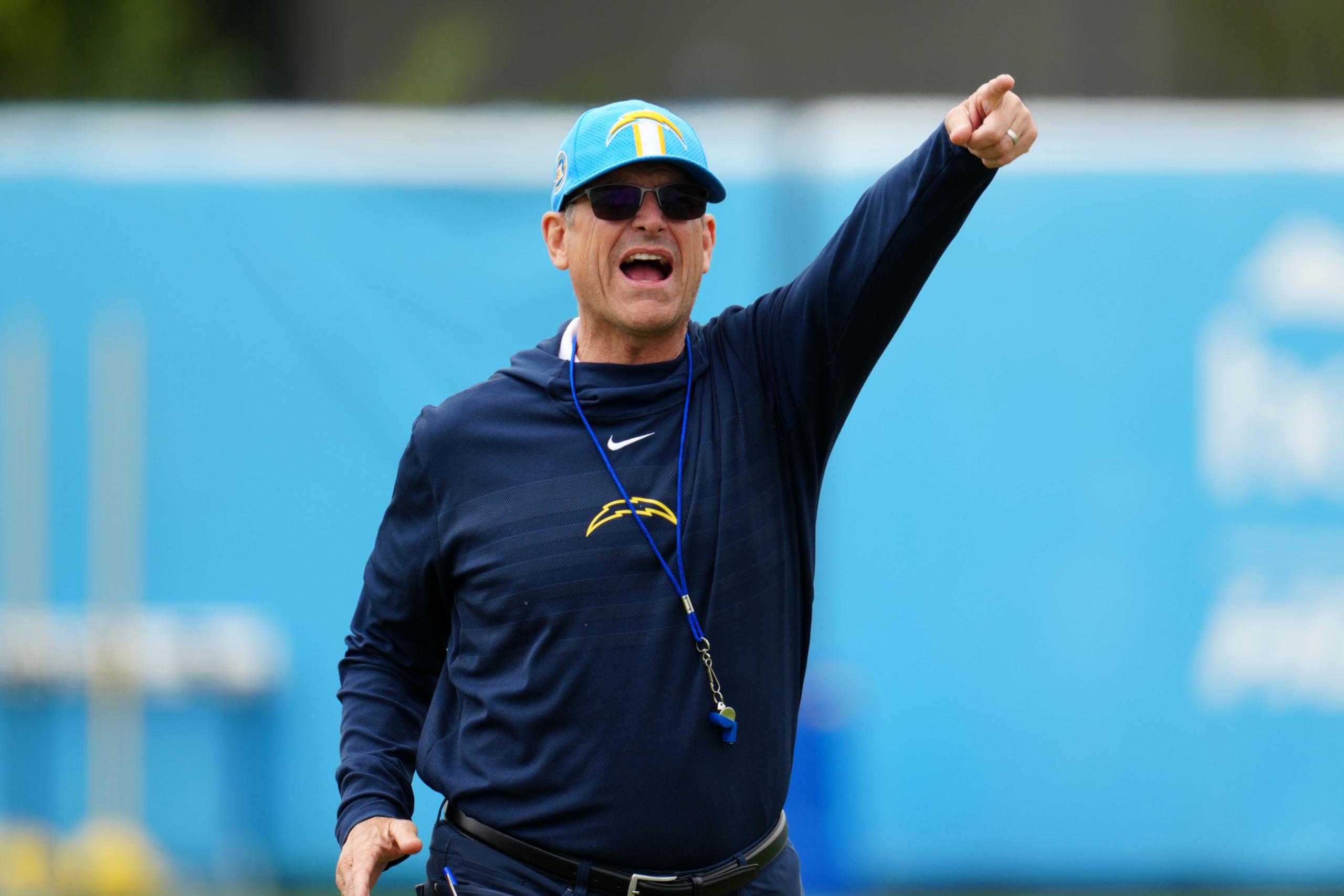 NFL training camps, Jim Harbaugh, Los Angeles Chargers