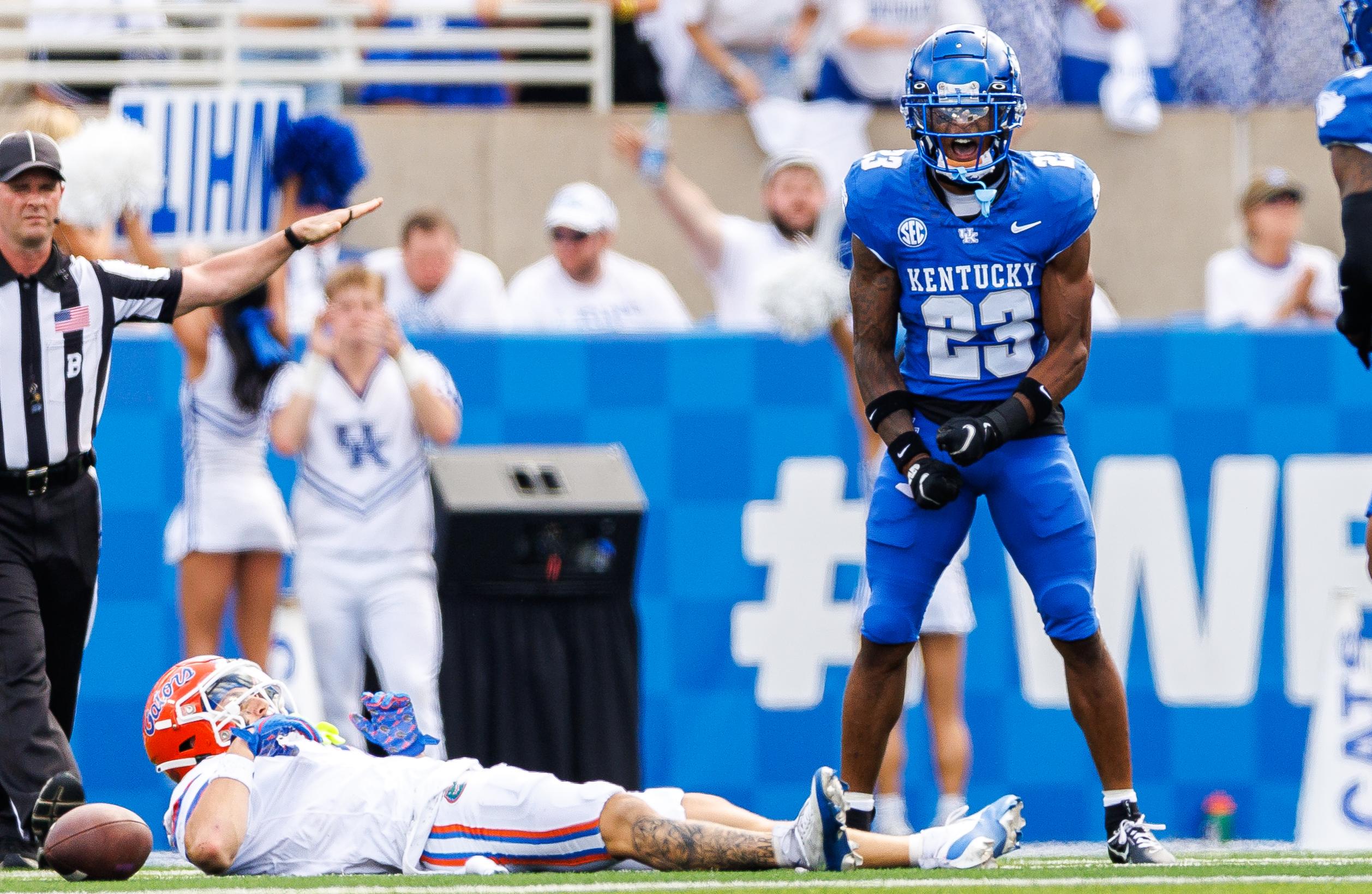 NCAA Football: Florida at Kentucky