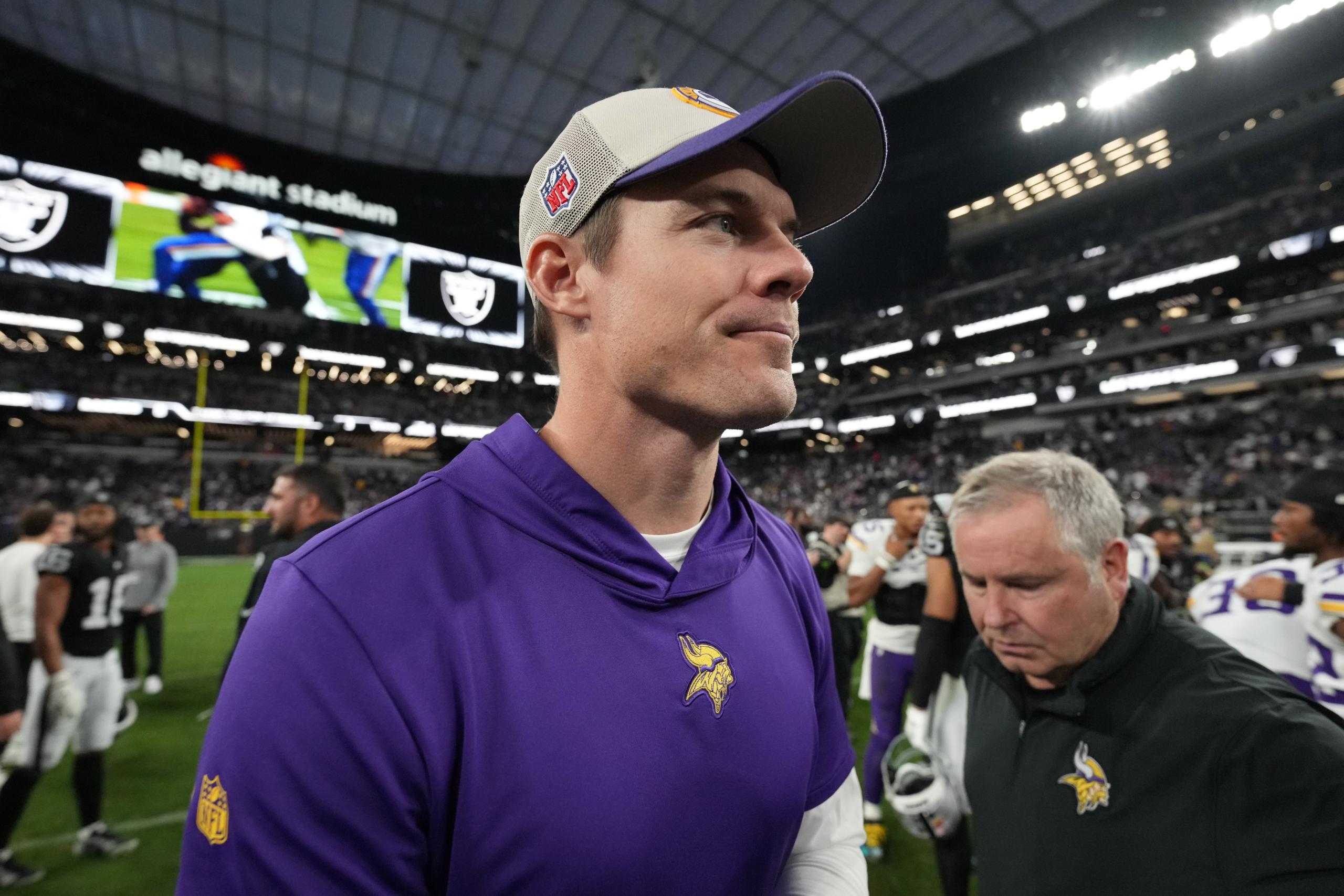 Minnesota Vikings head coach Kevin O
