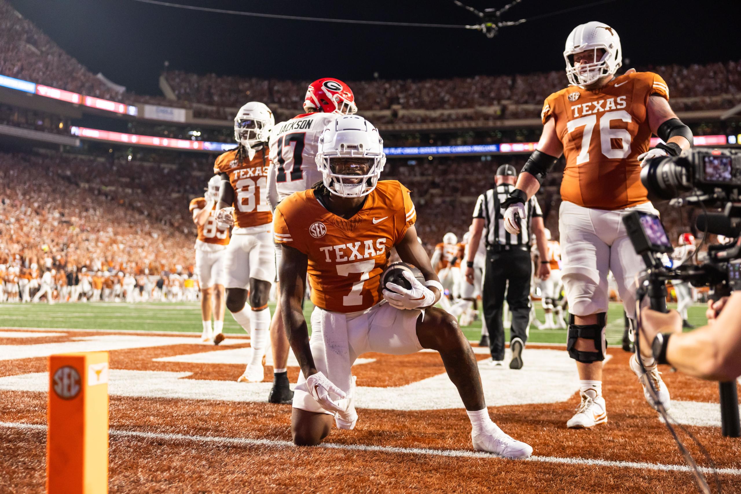 NCAA Football: Georgia at Texas