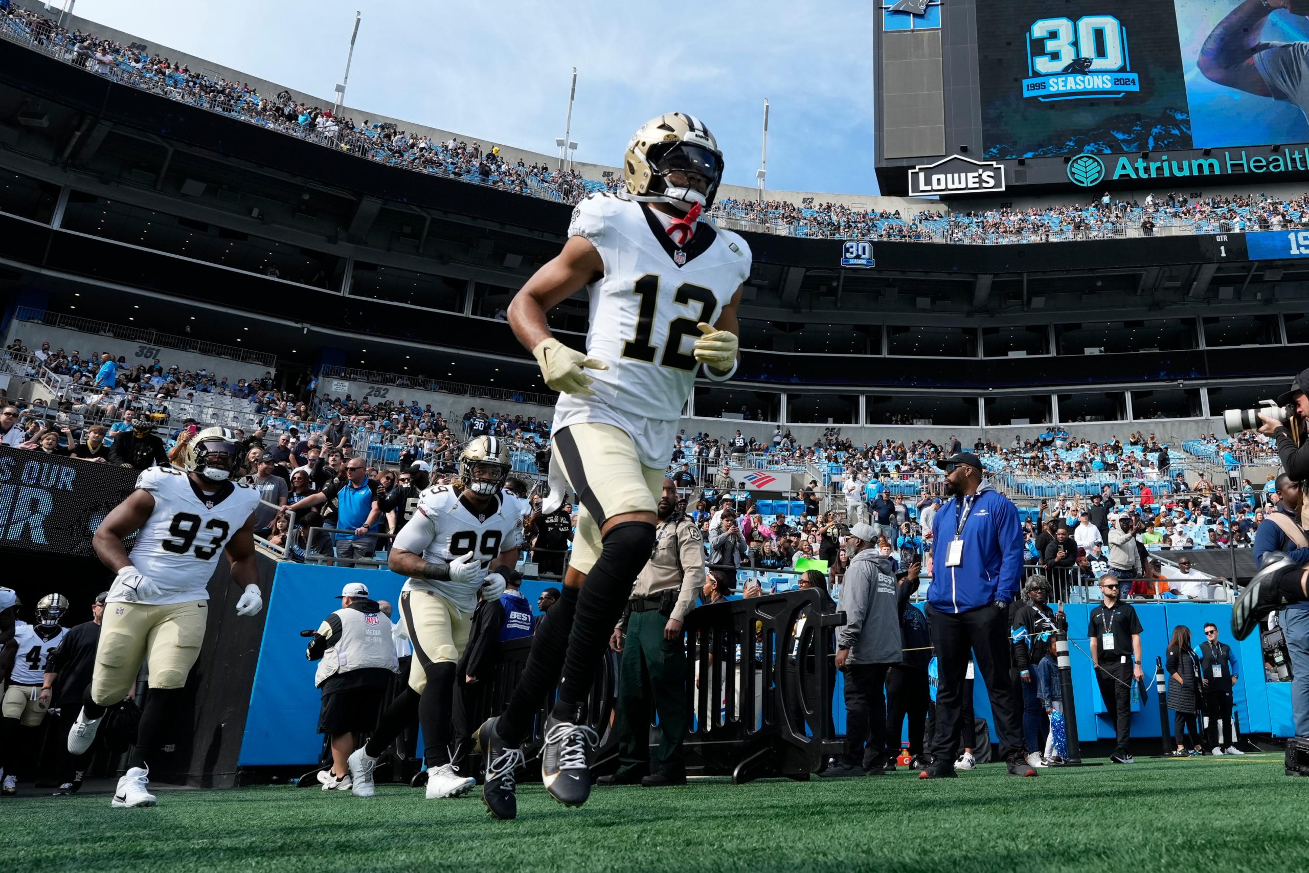 NFL: New Orleans Saints at Carolina Panthers