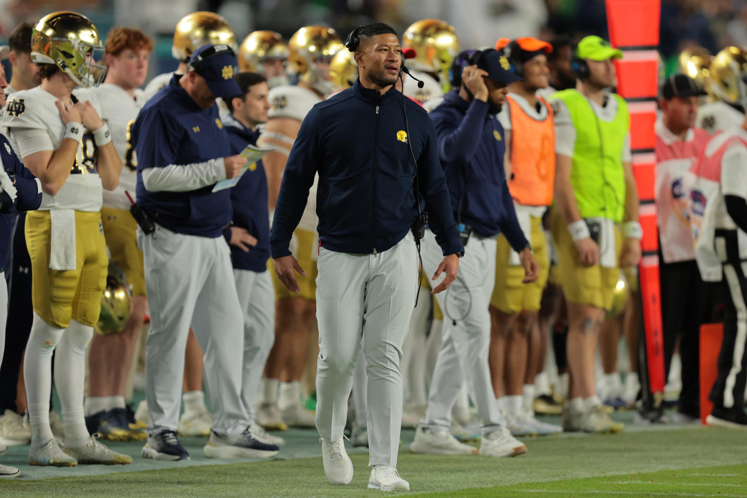 Marcus Freeman, Notre Dame