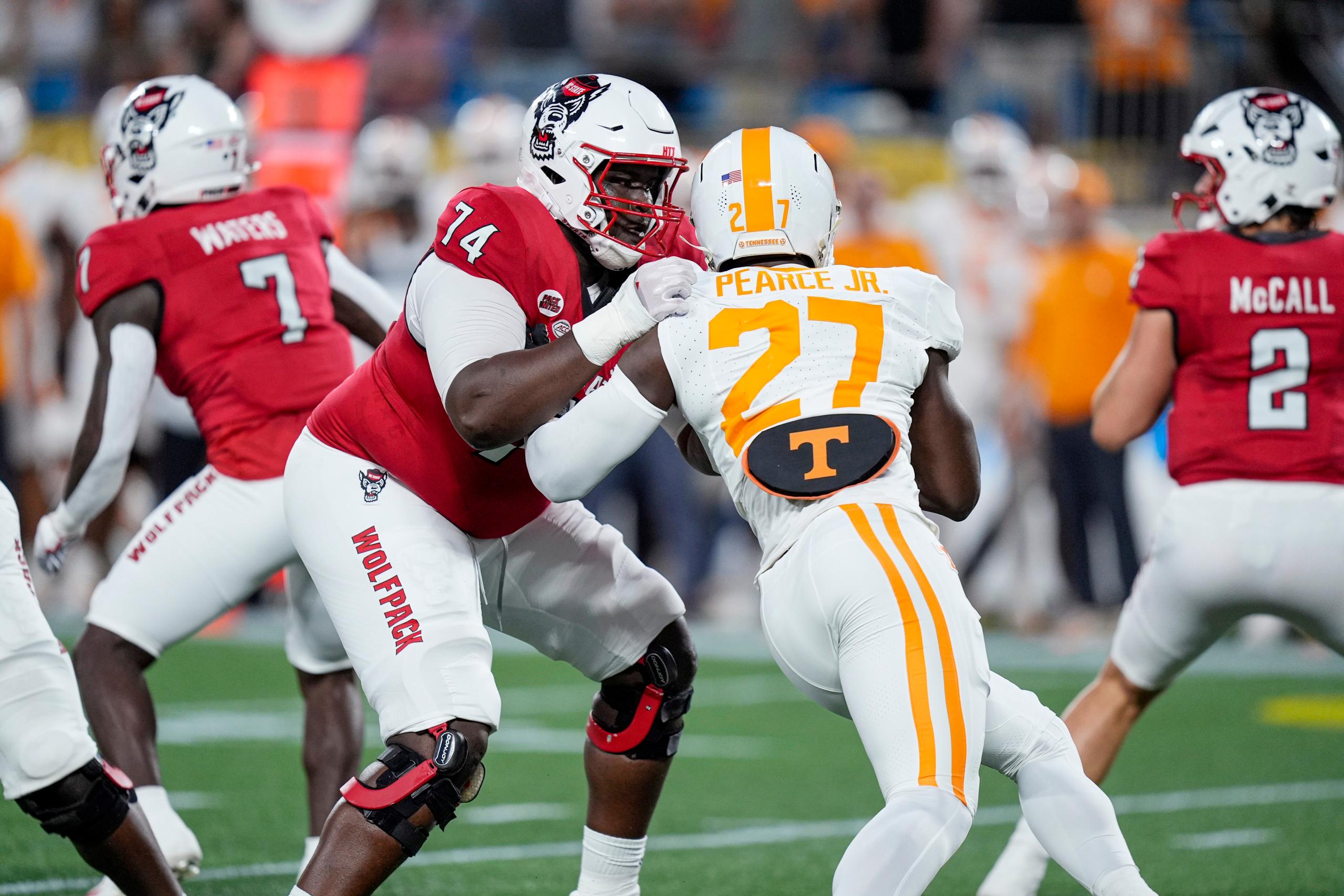NCAA Football: Tennessee at North Carolina State