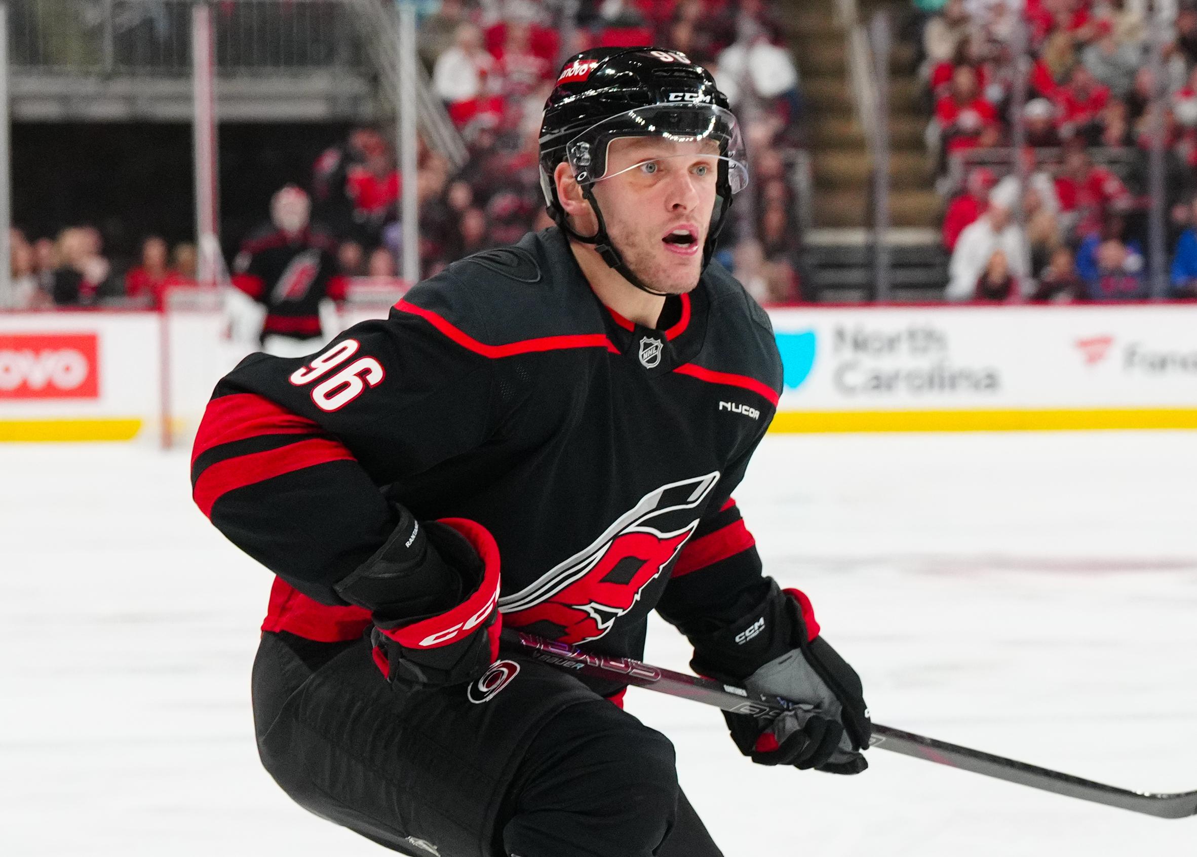NHL: Edmonton Oilers at Carolina Hurricanes