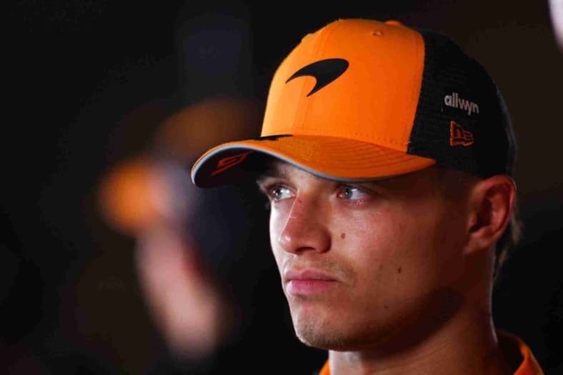 Lando Norris 2025 Saudi Arabian GP McLaren