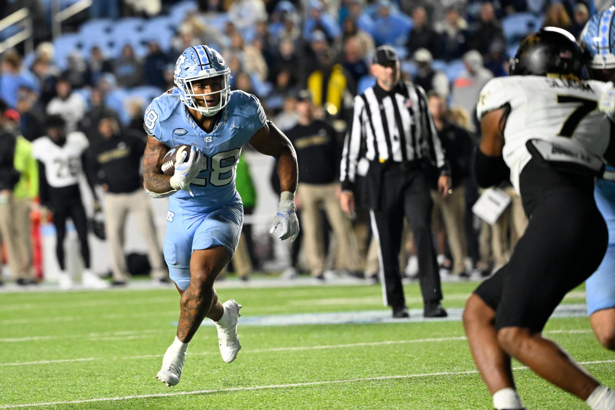 NCAA Football: Wake Forest at North Carolina