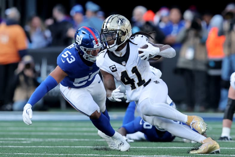 NFL: New Orleans Saints at New York Giants
