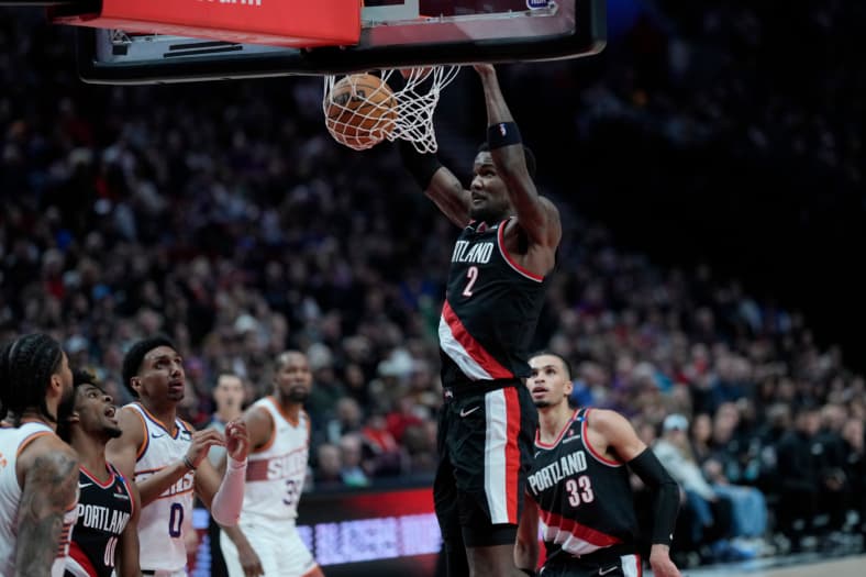 NBA: Phoenix Suns at Portland Trail Blazers