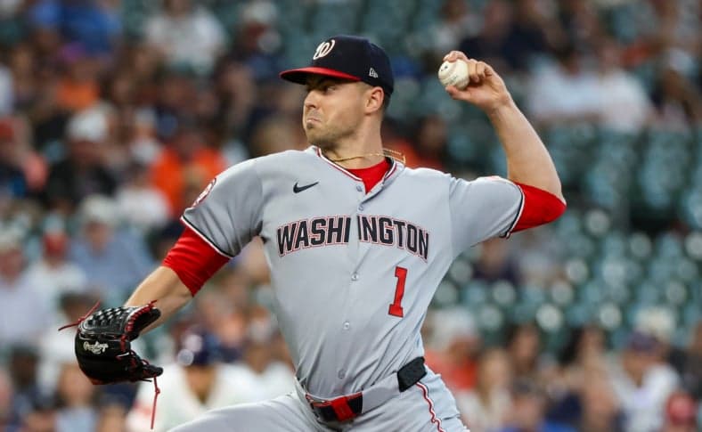 Washington Nationals pitcher MacKenzie Gore