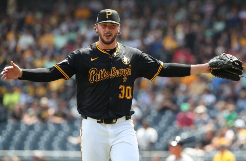 Pittsburgh Pirates pitcher Paul Skenes
