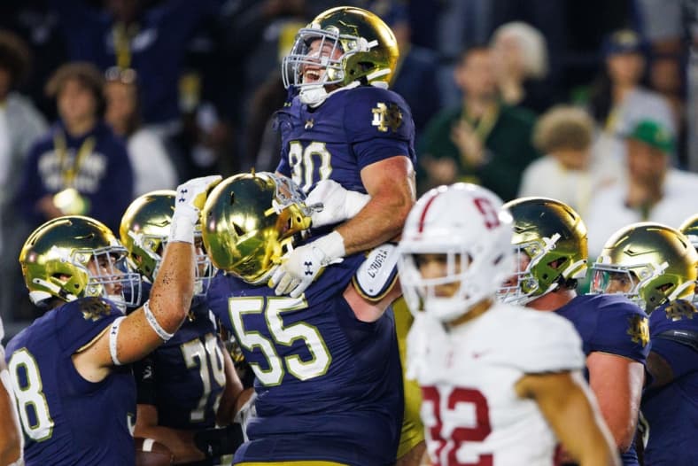 notre dame schedule