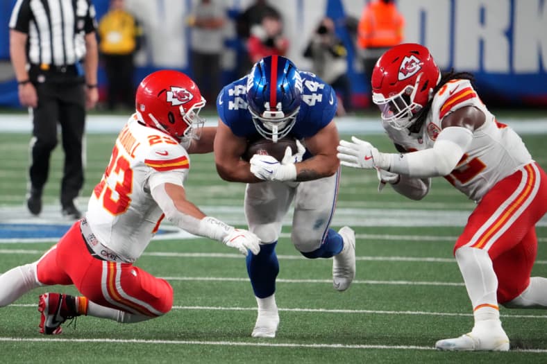 NFL: Kansas City Chiefs at New York Giants