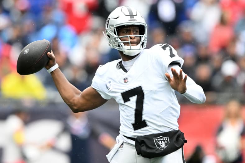NFL: Las Vegas Raiders at New England Patriots