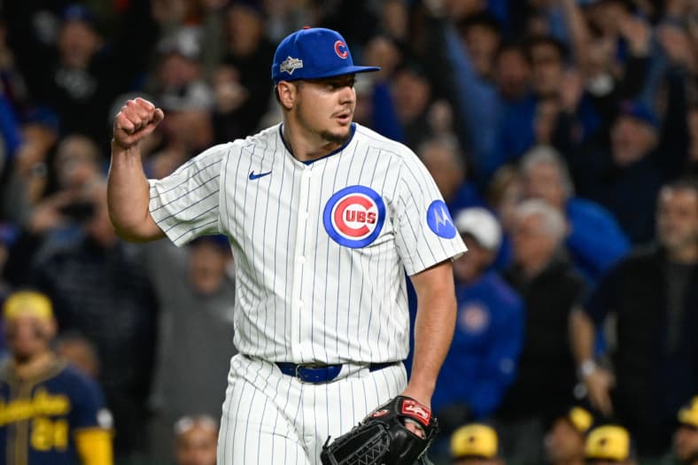 MLB: Playoffs-Milwaukee Brewers at Chicago Cubs
