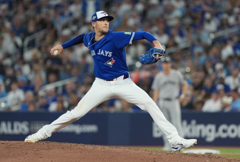 MLB: Playoffs-New York Yankees at Toronto Blue Jays