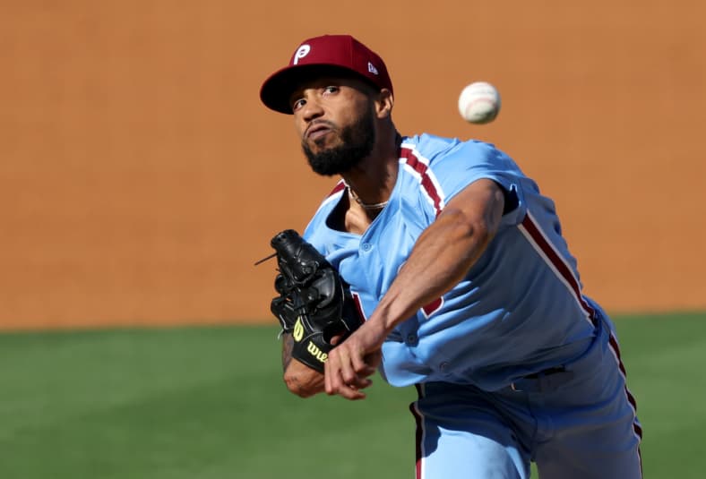 MLB: Playoffs-Philadelphia Phillies at Los Angeles Dodgers