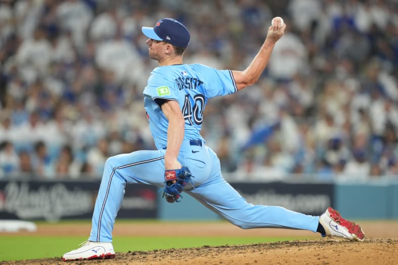 MLB: World Series-Toronto Blue Jays at Los Angeles Dodgers